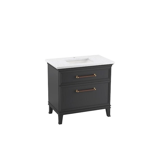 Kohler Harken Vanity 36 Inches Combo CM33559BD11WX Zoro